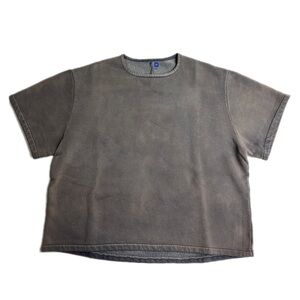 Yeezy Gap Fleece Yoke Back Tee in Gray *Unreleased*
